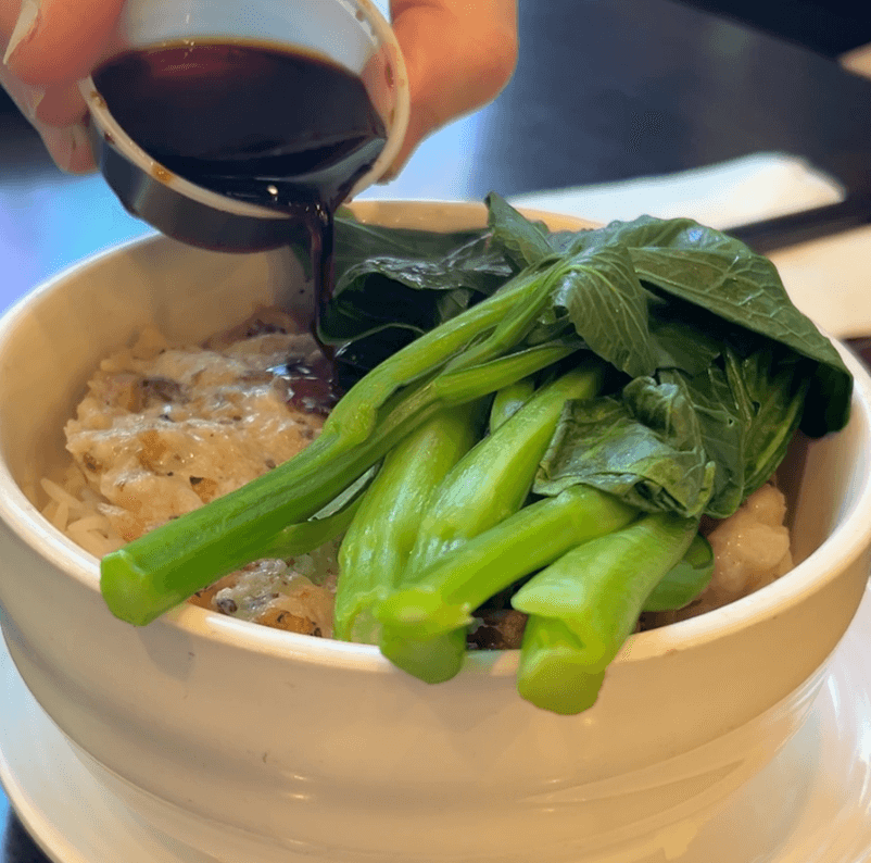 Deer Garden Minced Pork Cake on Rice