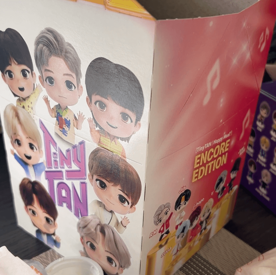 Mcdonald's Happy Meal Box - BTS TinyTAN 2025