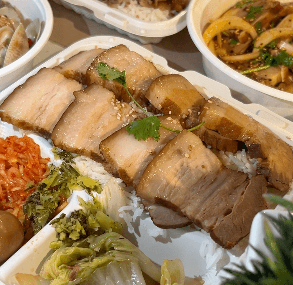 Braised Pork Belly Rice - Piggy Bros Richmond