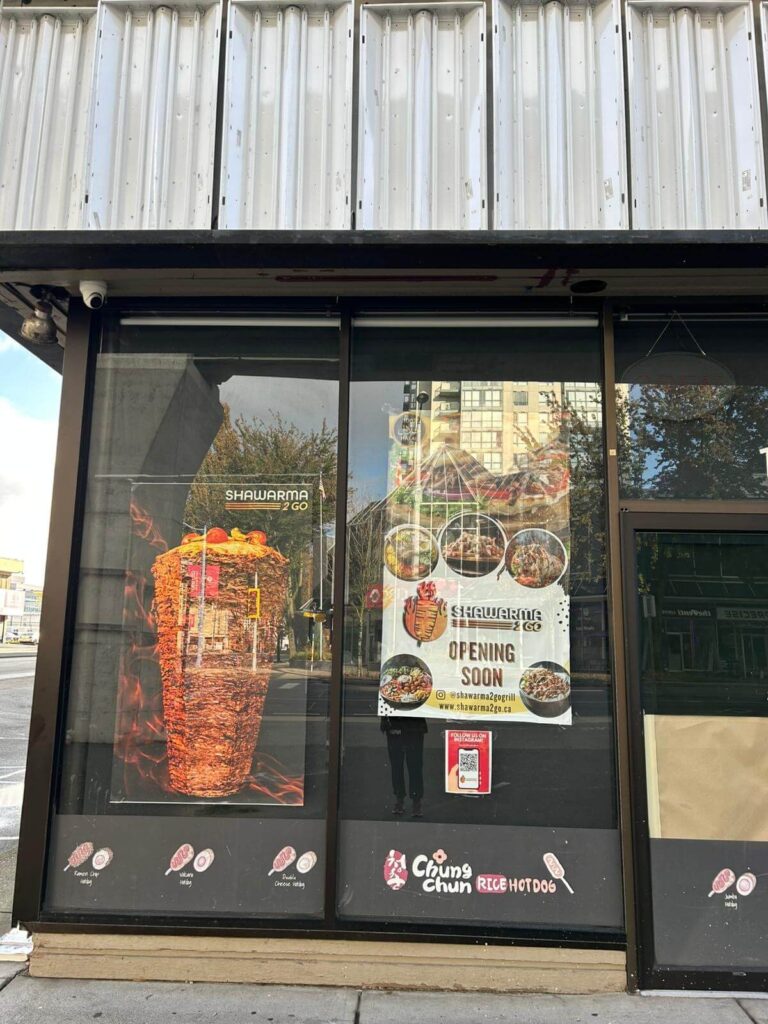 Shawarma2Go signage