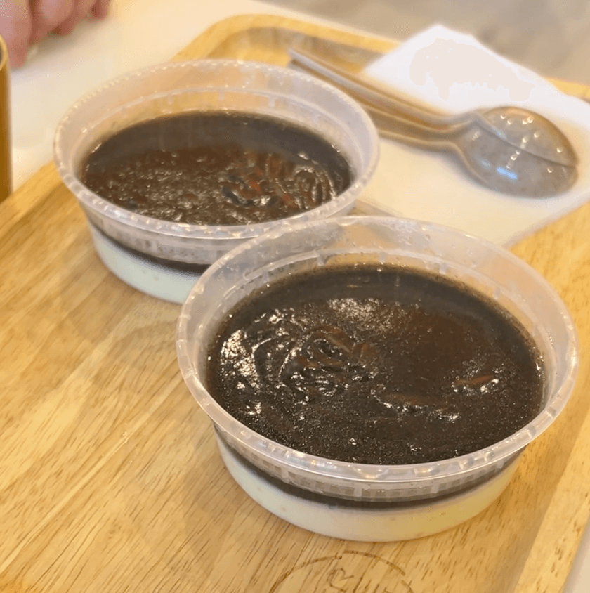 Black Sesame Dessert at Deer One Hotpot