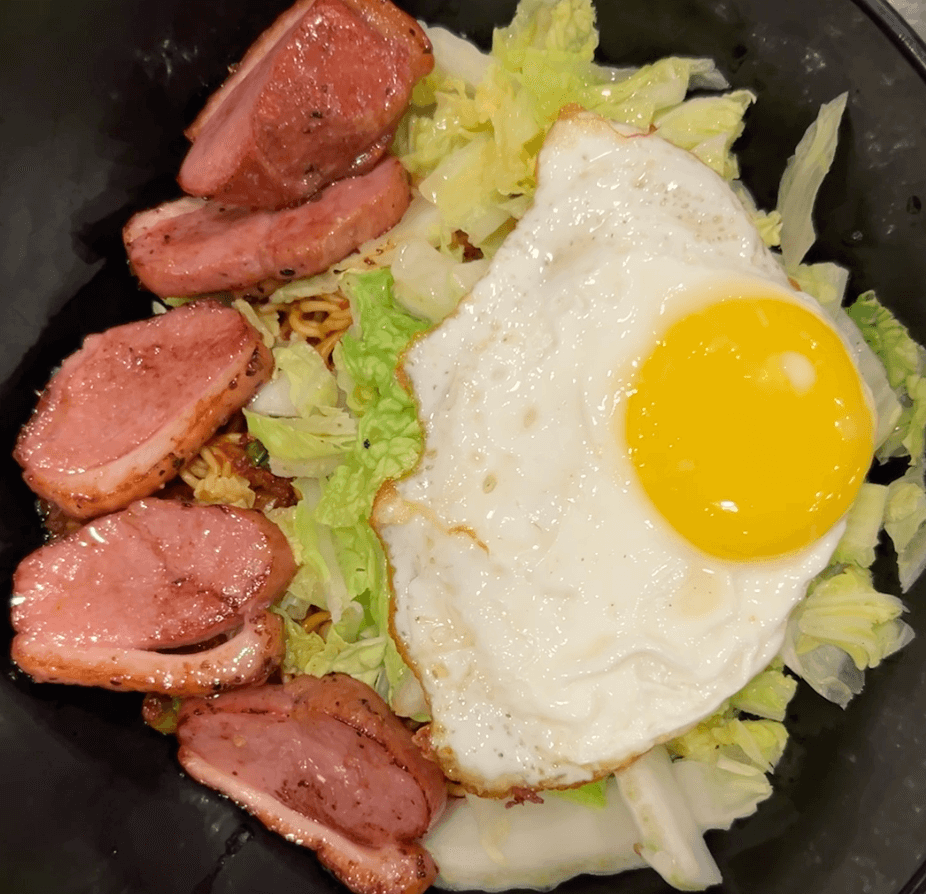 Duck Breast Tossed Noodle