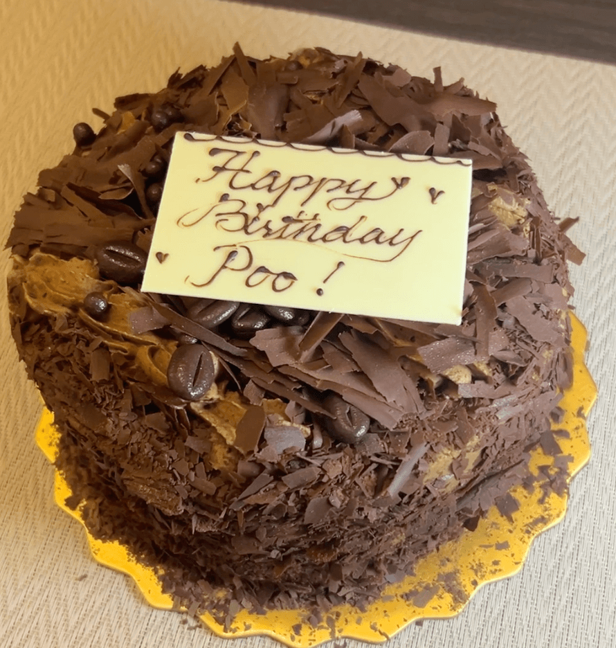 Mocha Coffee Cake at Saint Germain