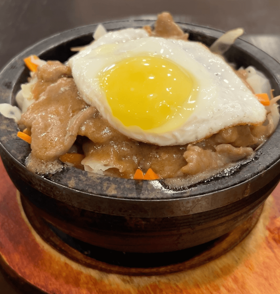 Satay Beef Stone Bowl Rice