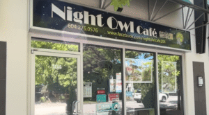 Night Owl Cafe Storefront