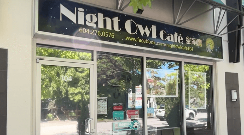 Night Owl Cafe Storefront