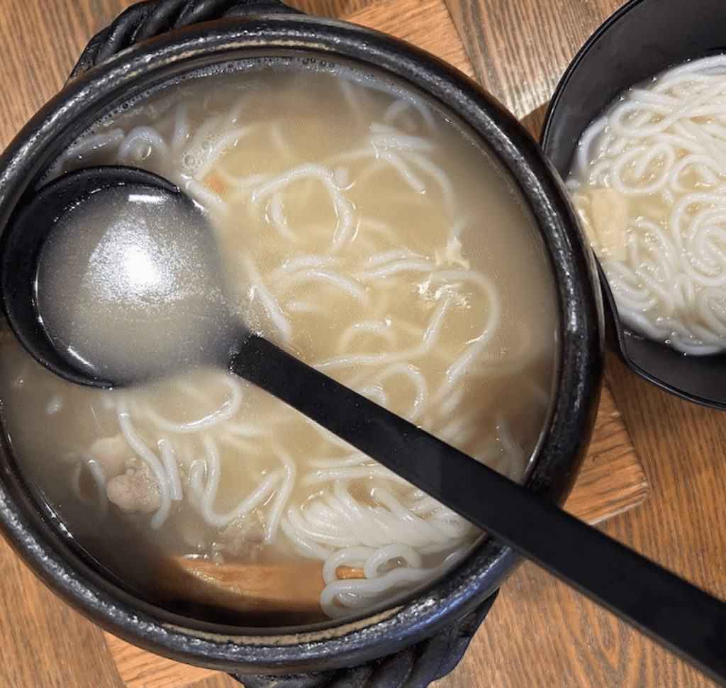Crossing the Bridge Rice Noodles at Yunshang