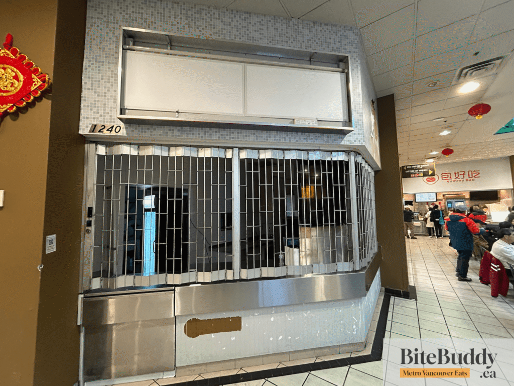 Bubble Waffle Cafe in Parker Place closed