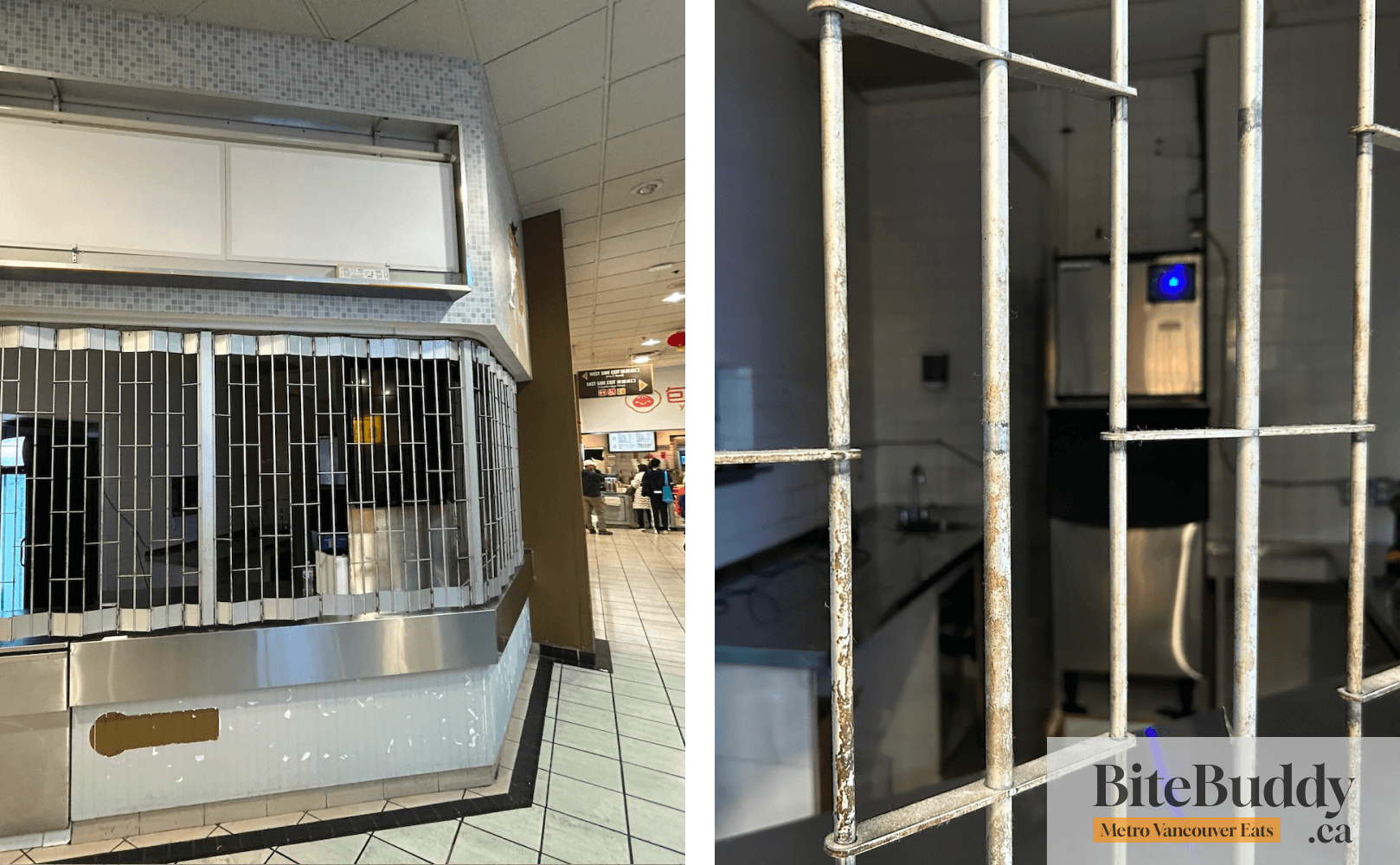 Bubble Waffle Cafe in Parker Place closed