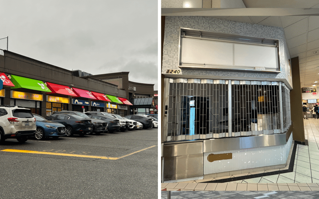 Bubble Waffle Cafe in Parker Place closed