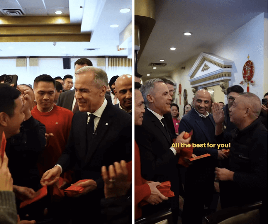 Mark Carney at Continental Seafood Restaurant