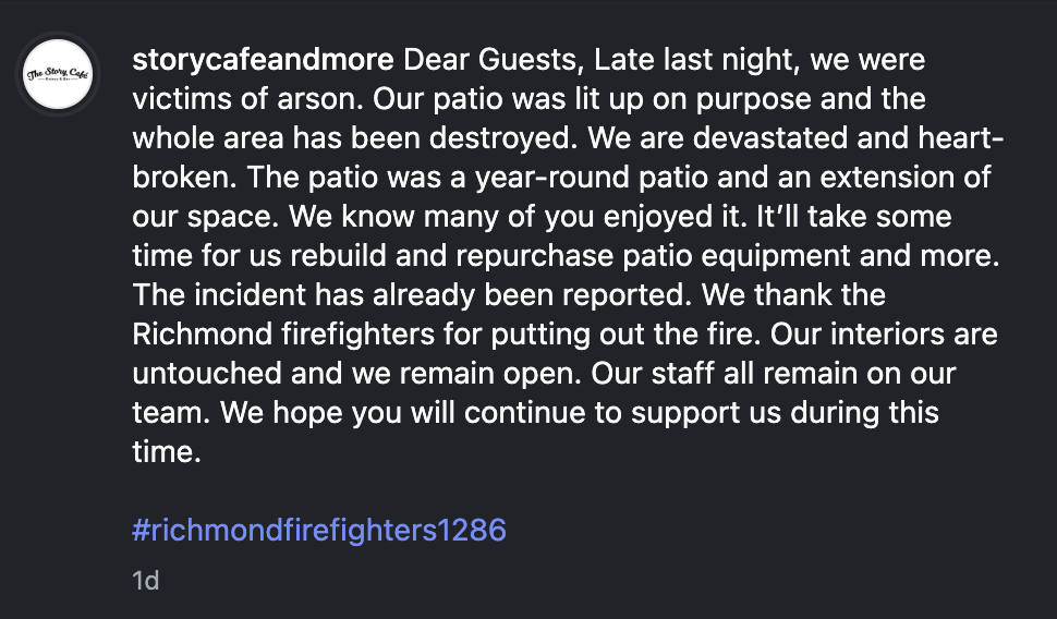 The Story Cafe's post on instagram