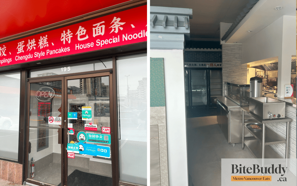 Chengdu Noodle setting up