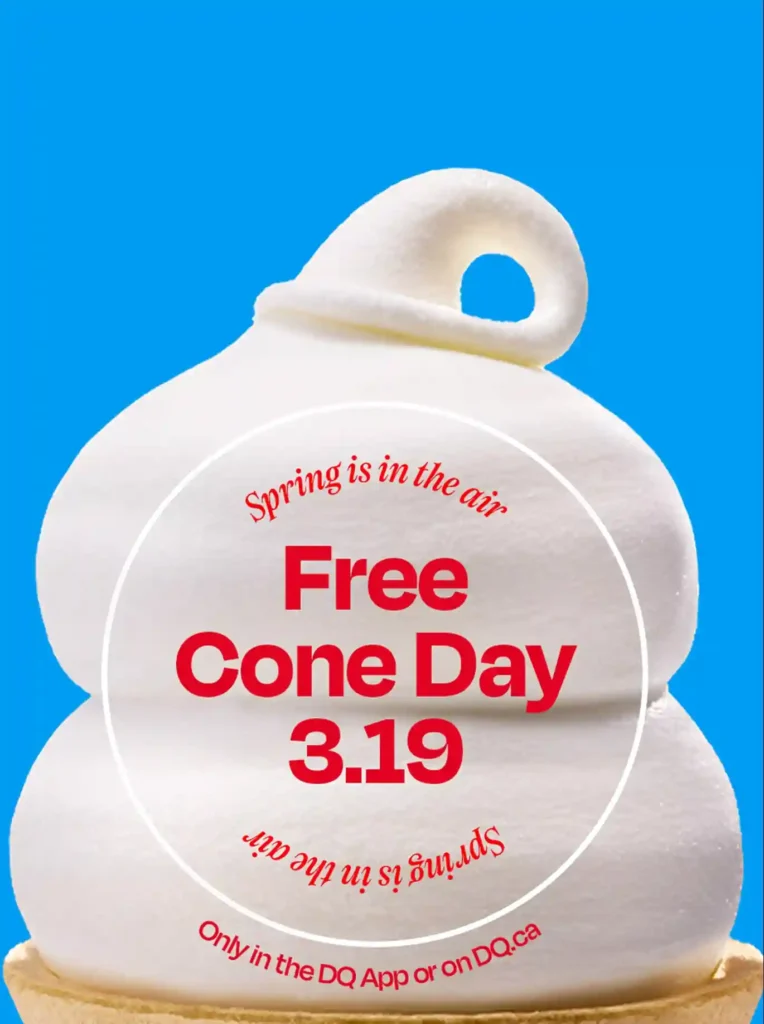 DQ Free Cone Day 2026 March 19