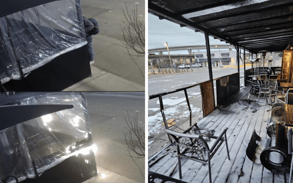 The Story Cafe arson attack