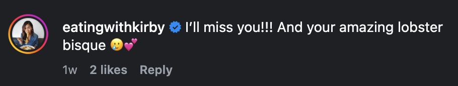 Little Karp Richmond Closed Instagram Comments