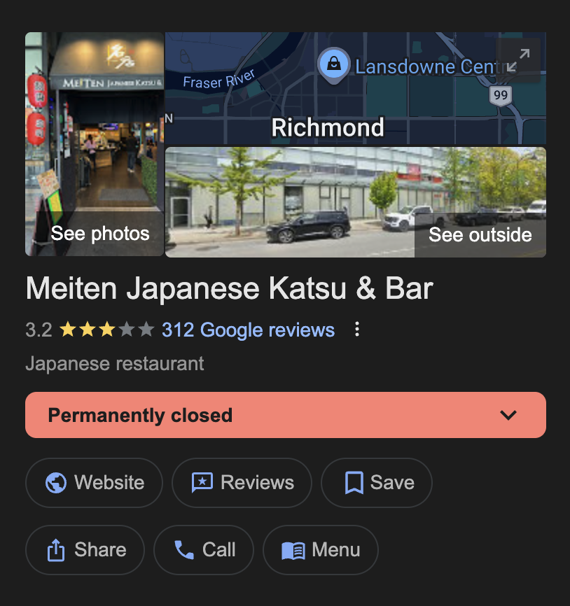 Meiten Google Business Profile