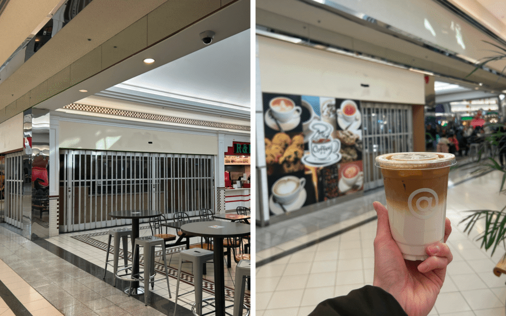 My Coffee Closed at Lansdowne Centre