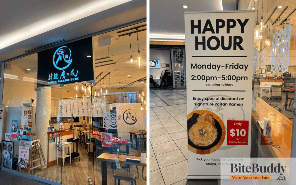 Takonotsume Deal Ramen $10