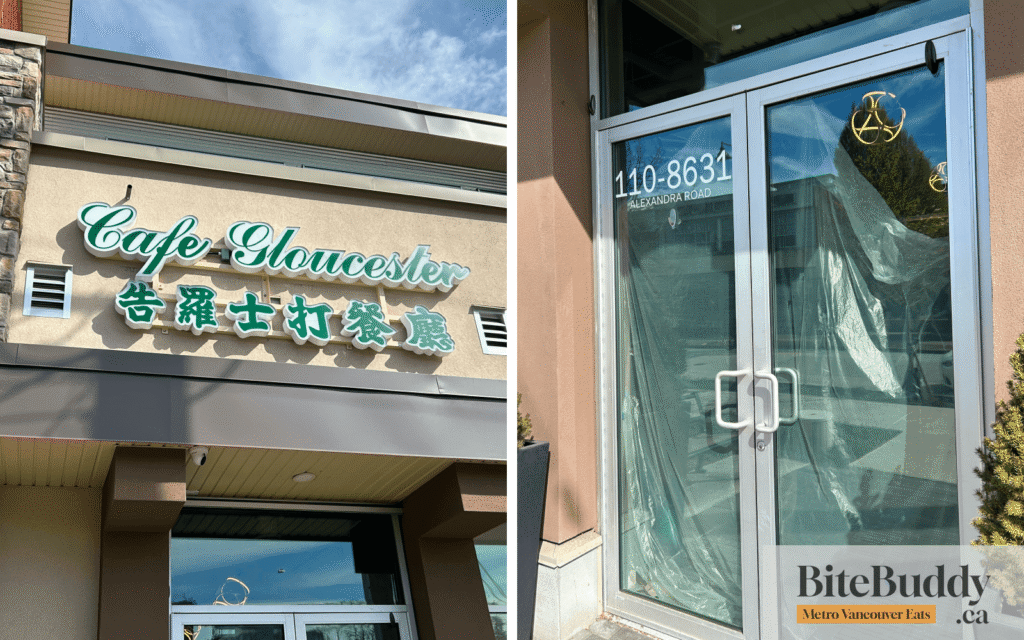 Cafe Gloucester Opening in Richmond