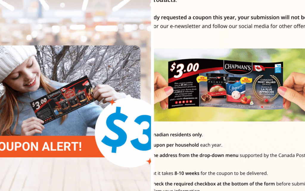 Annual 2026 Chapman's Coupon