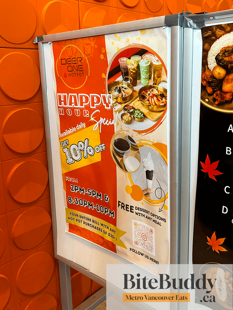 Deer One Hotpot Happy Hour