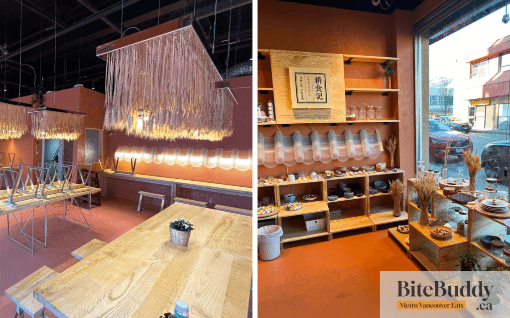 Dao Field Noodle Shop Tables