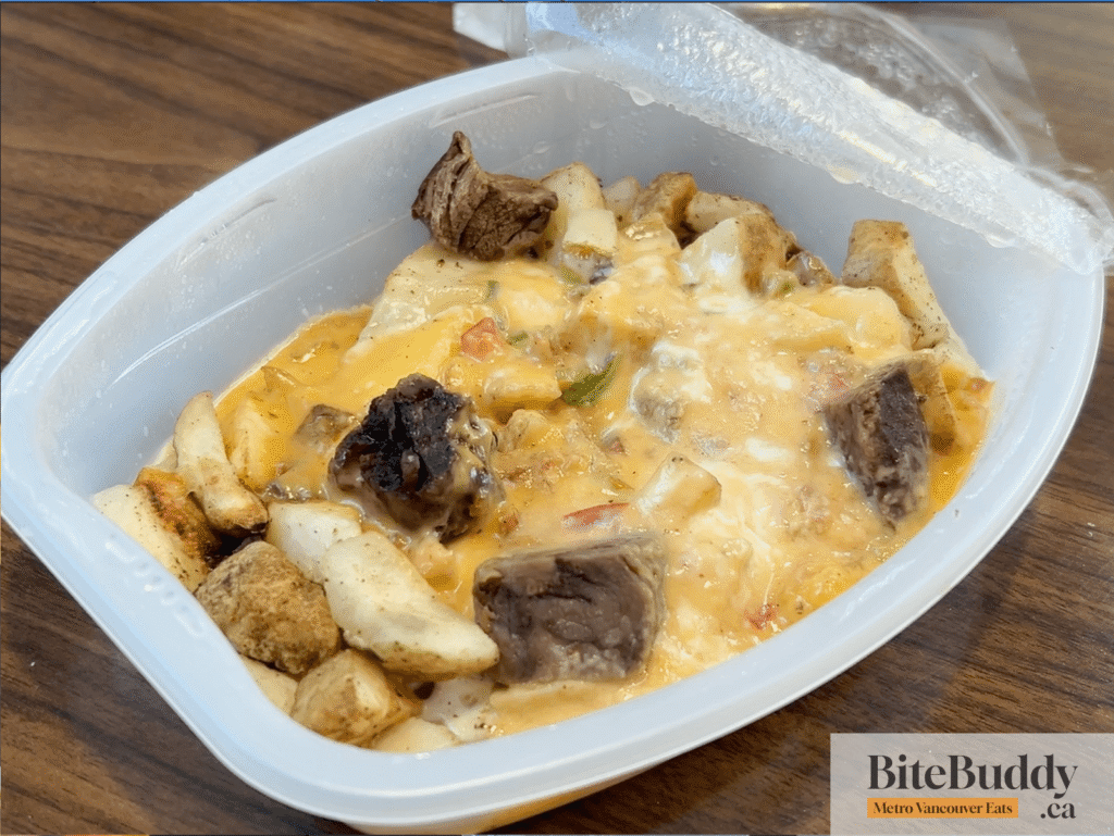 Cheesy Potatoes with Bacon and Angus