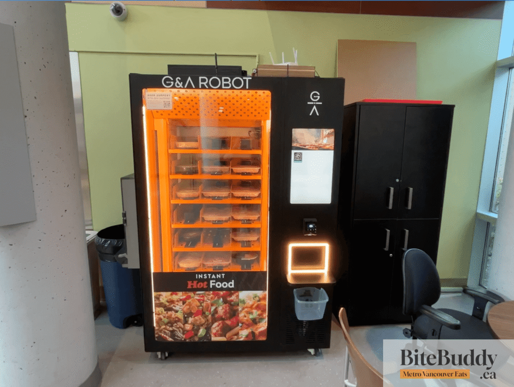 G&A Grab and Go Bento Machine