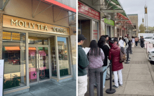 Molly Tea Grand Opening