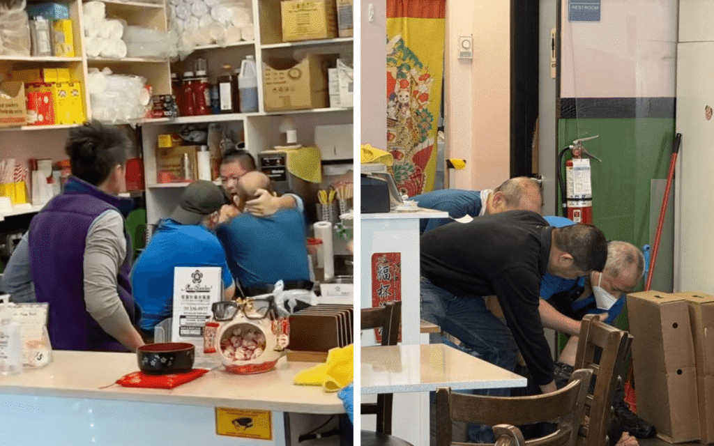 Fight breaks out at Mui Garden Kingsway