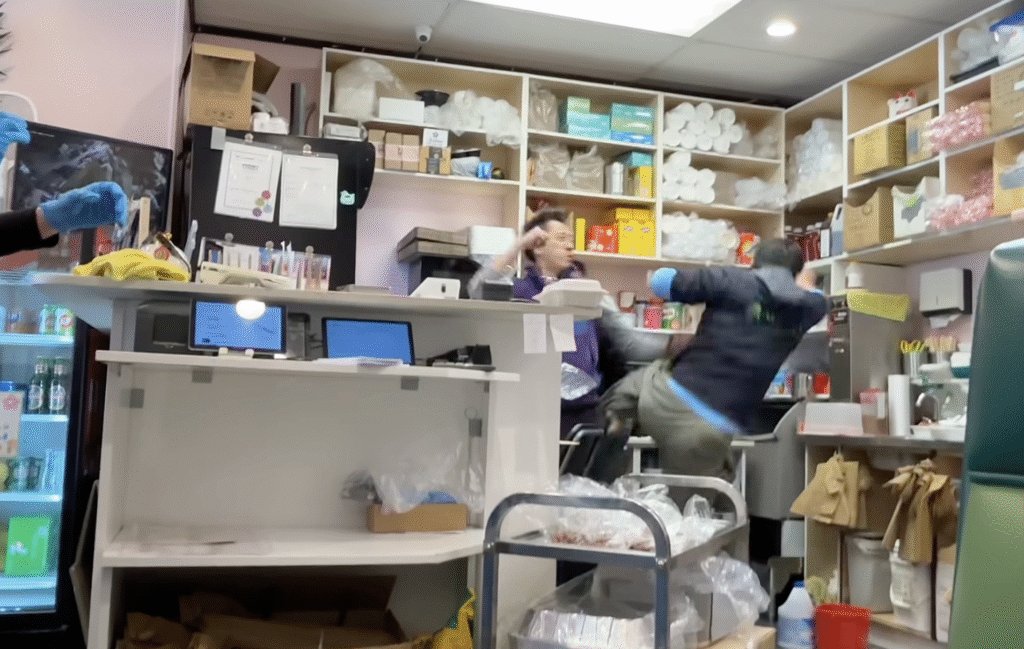 Mui Garden Kingsway Brawl