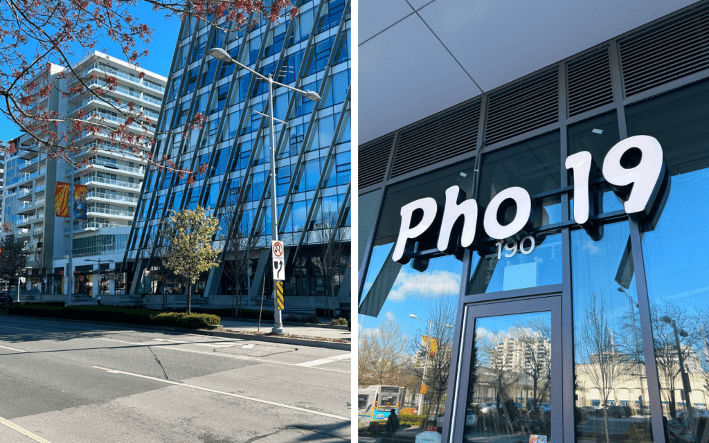 Pho 19 across from richmond centre