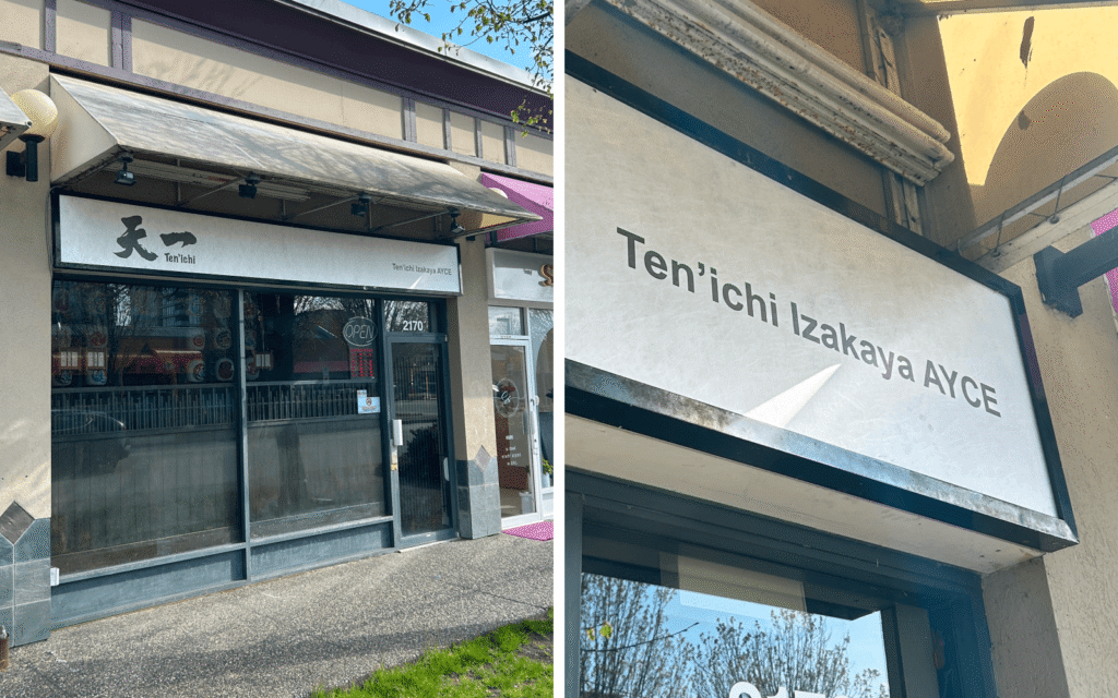 Ten'ichi Izakaya AYCE