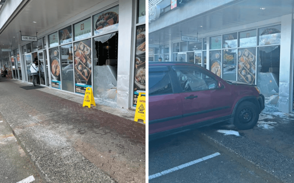 Sushi Han car crash