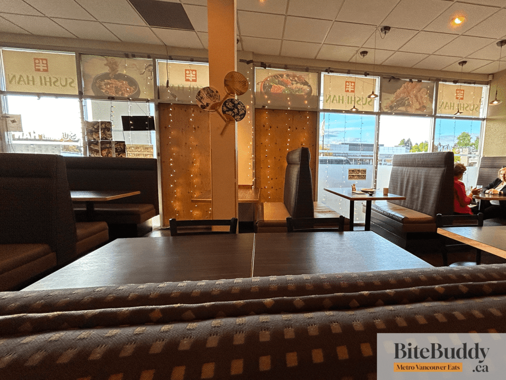 a look inside sushi han after car crash