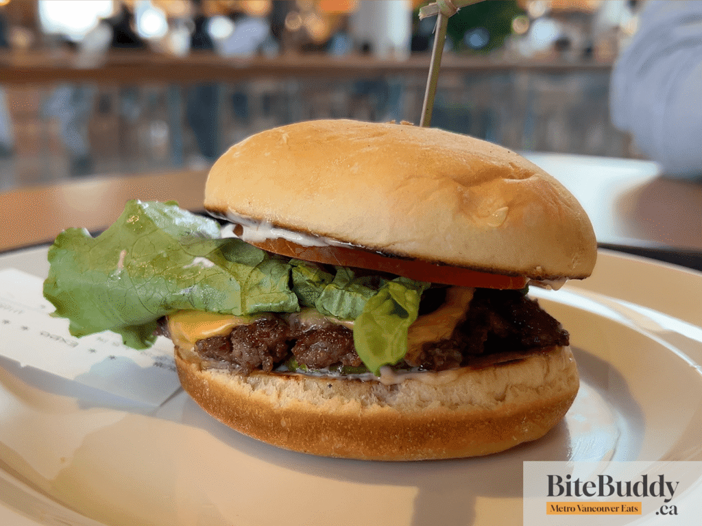 Feenie's cheeseburger for 13.99