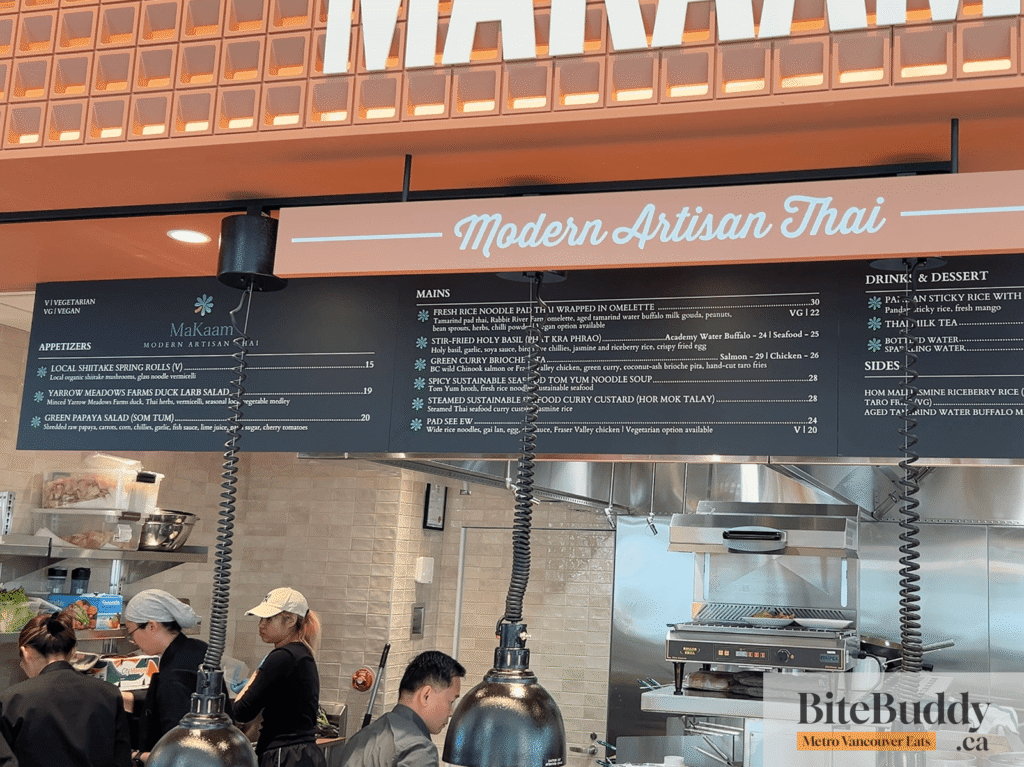 Makaam Menu