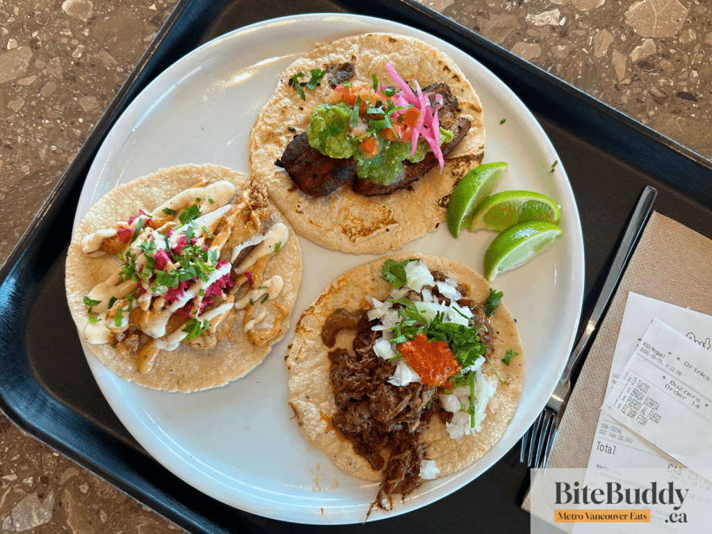Santo Taco 3 for $22