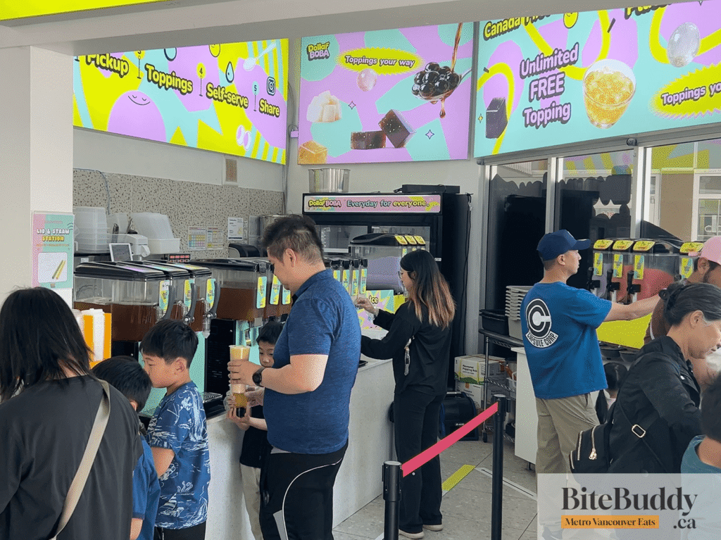 Inside Dollar Boba