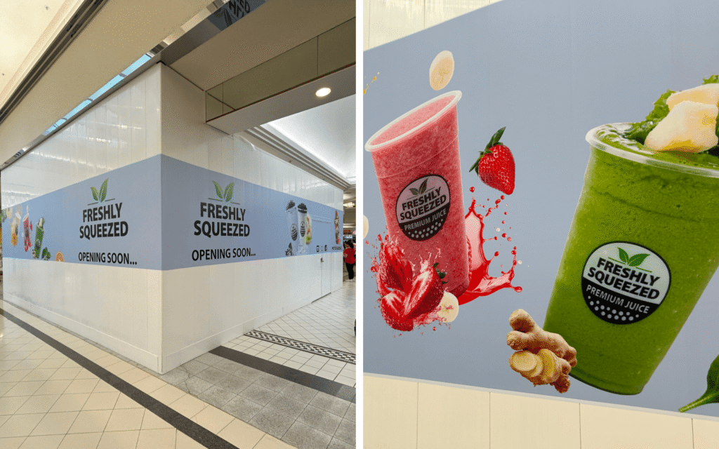 Freshly Squeezed opening at lansdowne